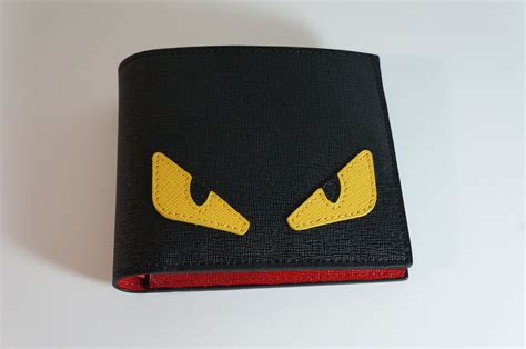 fendi monster eyes tie|fendi wallet monster eyes.